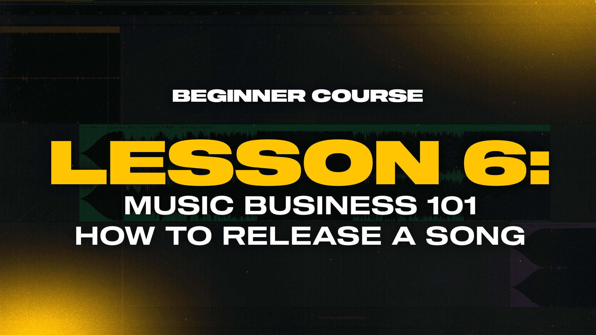 BEGINNER - Lesson 6 (Music Biz & Distribution)